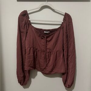Abercrombie & Fitch babyboll blouse